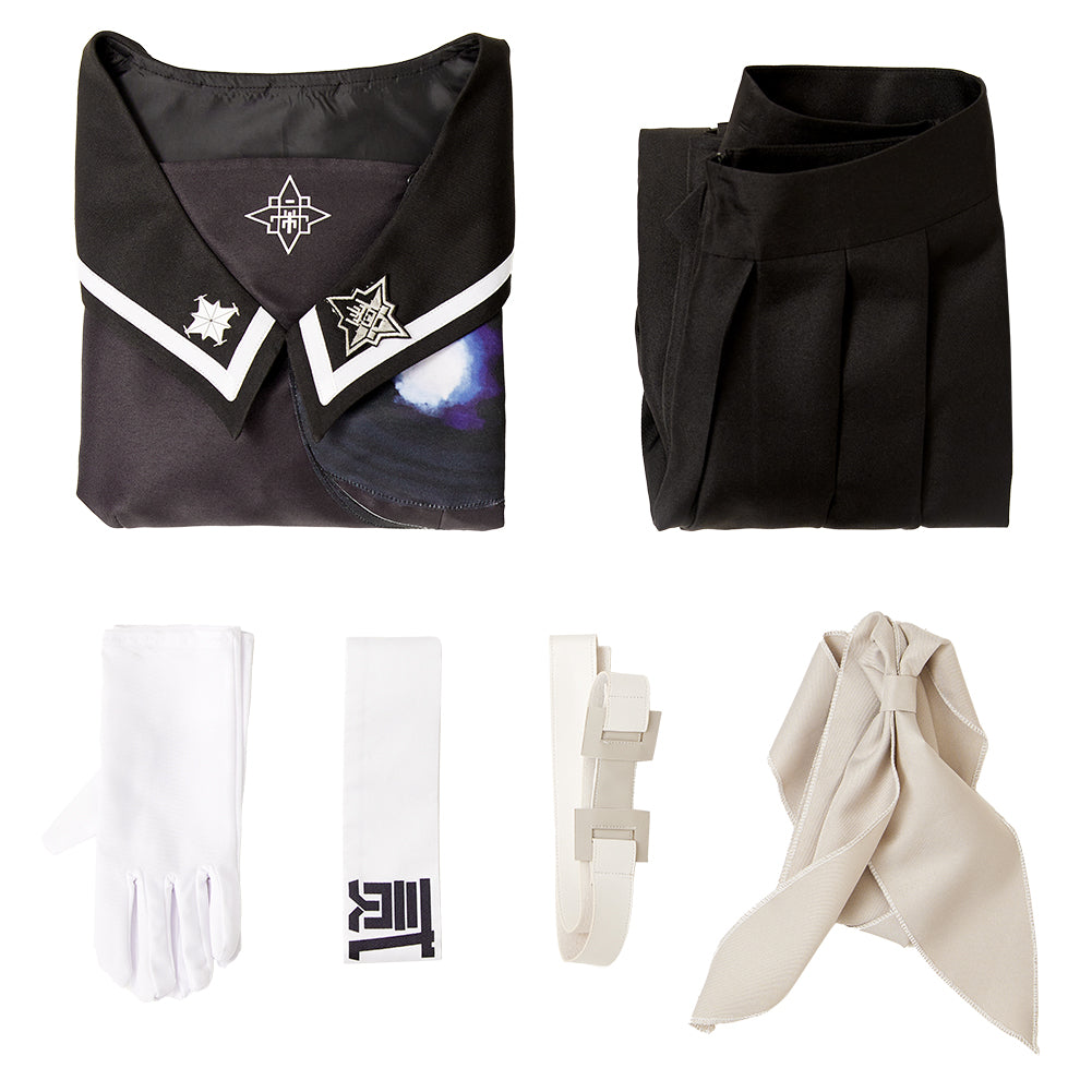 The Hundred Line: Last Defense Academy(2025) Sizuhara Hiruko Robe Noire Cosplay Costume