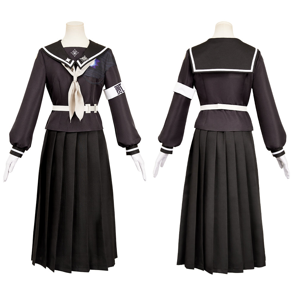 The Hundred Line: Last Defense Academy(2025) Sizuhara Hiruko Robe Noire Cosplay Costume