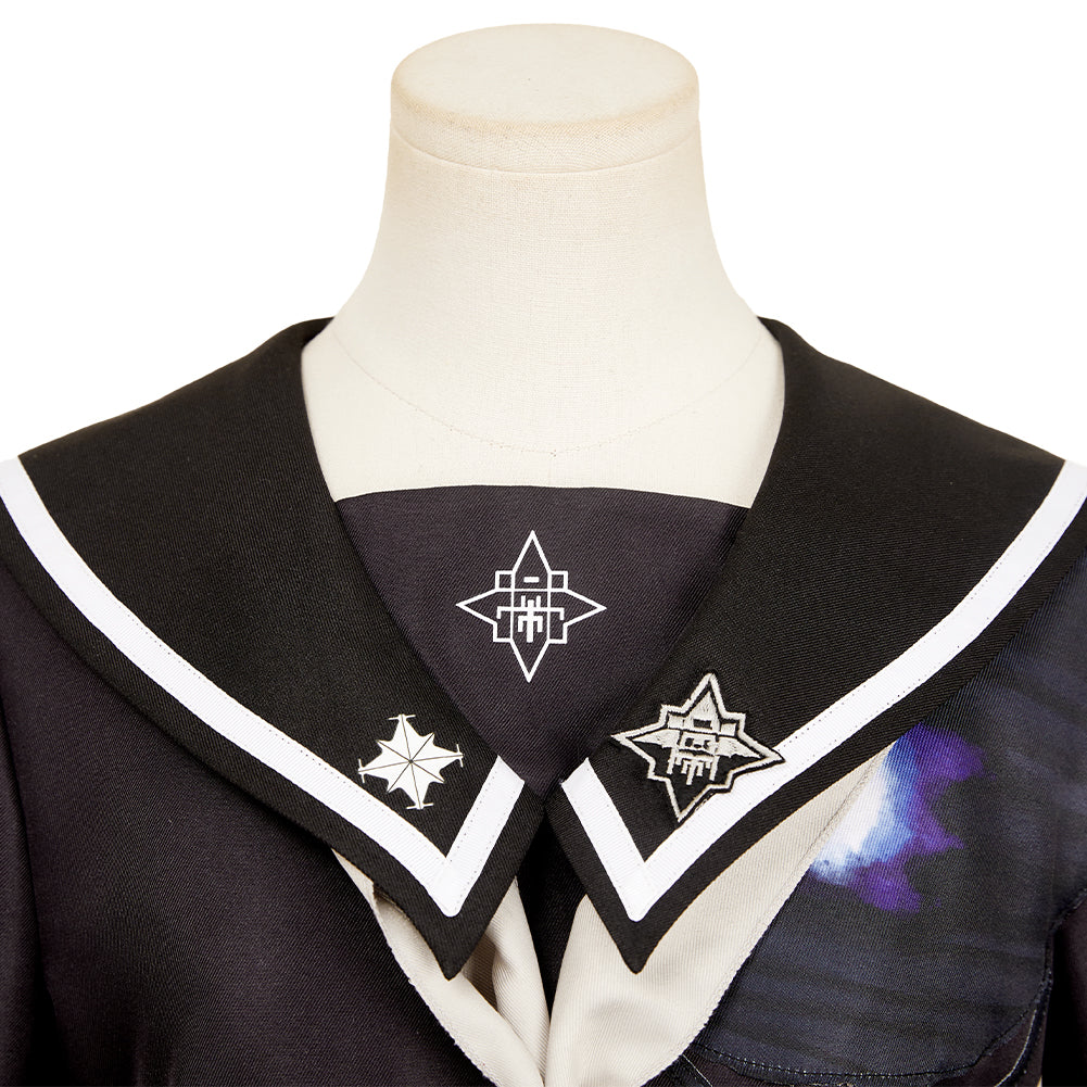 The Hundred Line: Last Defense Academy(2025) Sizuhara Hiruko Robe Noire Cosplay Costume