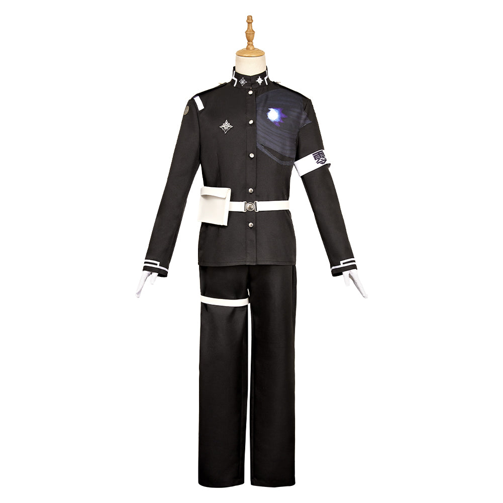 The Hundred Line: Last Defense Academy(2025) Sumino Takumi Tenue Noire Cosplay Costume