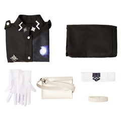 The Hundred Line: Last Defense Academy(2025) Sumino Takumi Tenue Noire Cosplay Costume