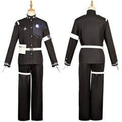 The Hundred Line: Last Defense Academy(2025) Sumino Takumi Tenue Noire Cosplay Costume