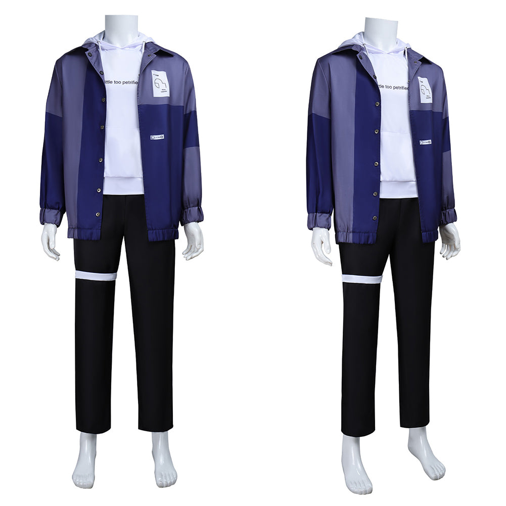 The Hundred Line: Last Defense Academy(2025) Sumino Takumi Tenue Violette et Noire Cosplay Costume