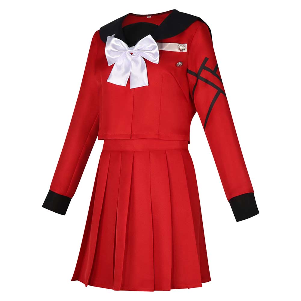 The Hundred Line: Last Defense Academy(2025) Tsukumo Kako JK Robe Rouge Cosplay Costume