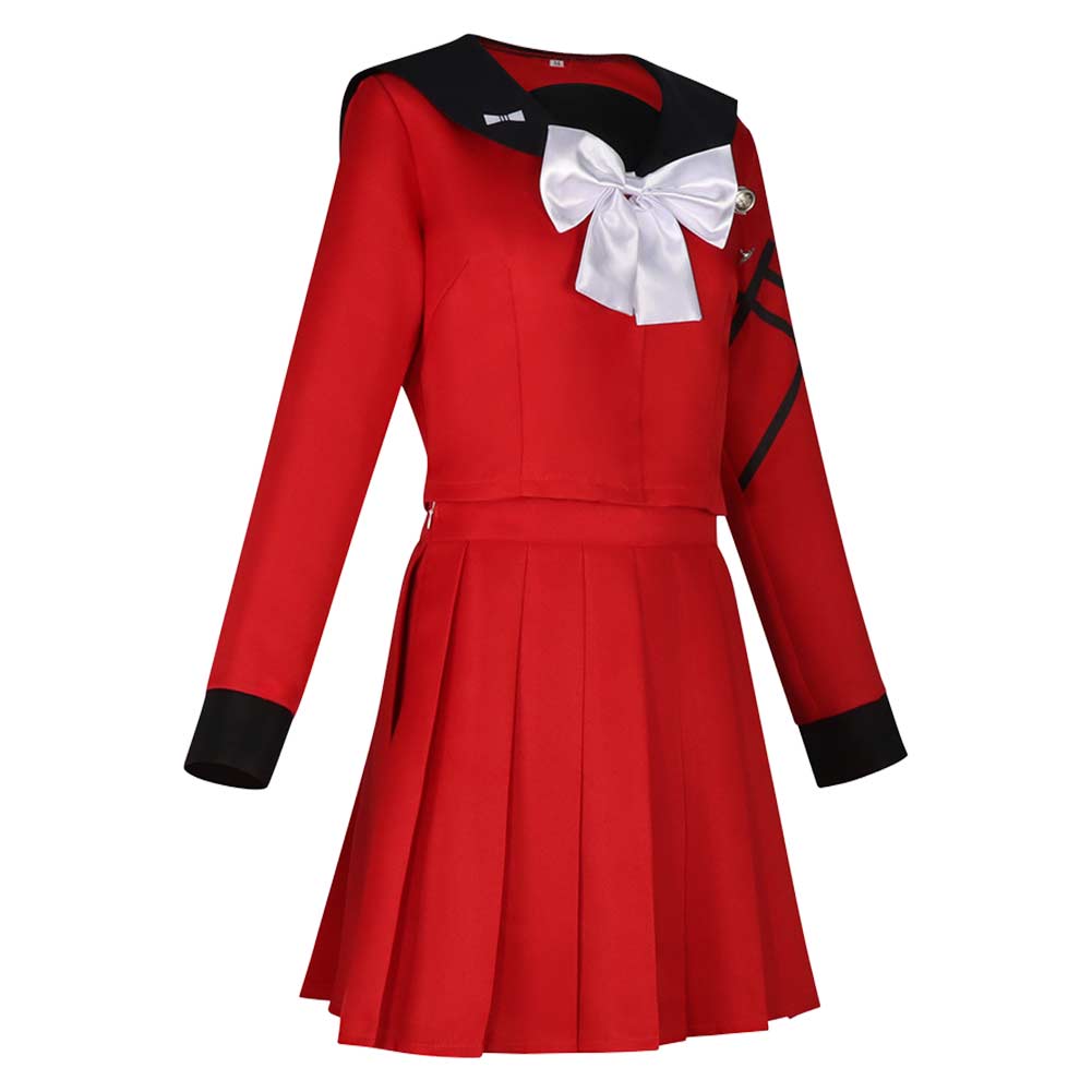 The Hundred Line: Last Defense Academy(2025) Tsukumo Kako JK Robe Rouge Cosplay Costume
