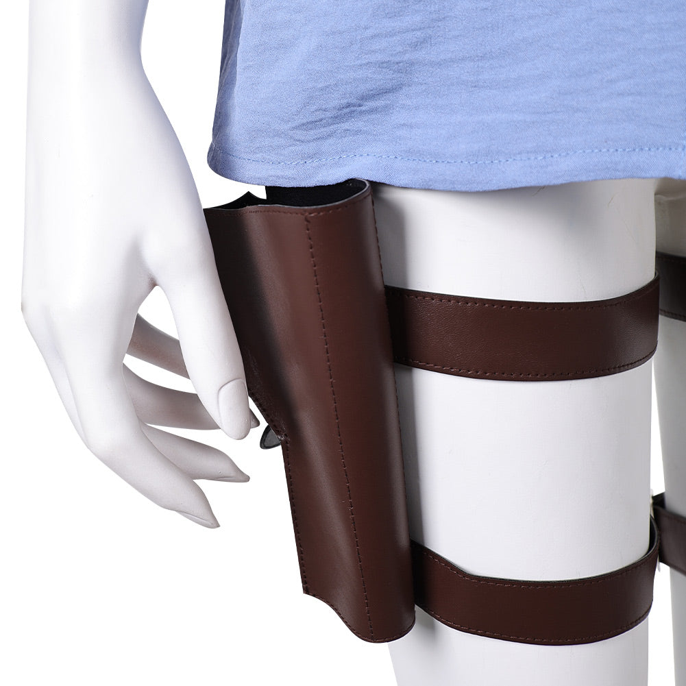 The Last of Us Saison 2(2025) Ellie Chemise Bleue Cosplay Costume