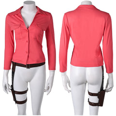 The Last of Us Saison 2(2025) Ellie Chemise Rouge Cosplay Costume