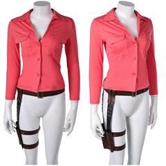 The Last of Us Saison 2(2025) Ellie Chemise Rouge Cosplay Costume