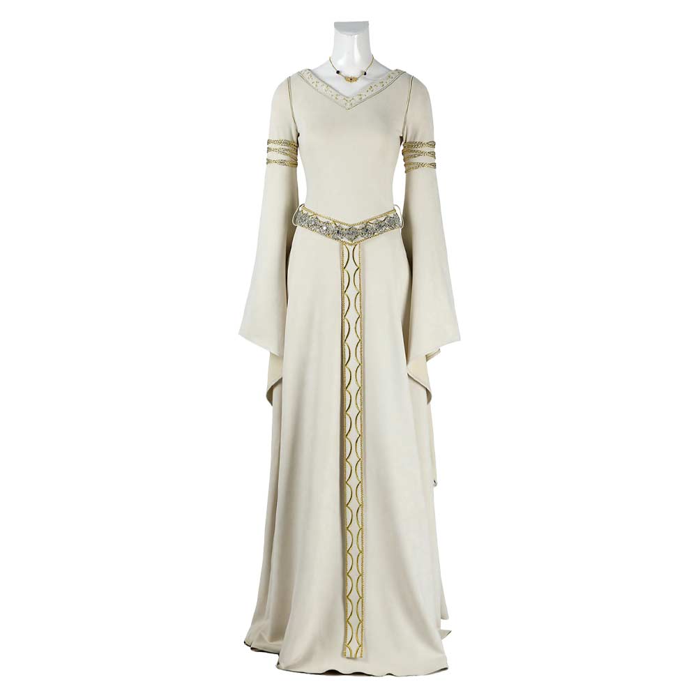 The Lord of the Rings Éowyn Robe Blanche Cosplay Costume
