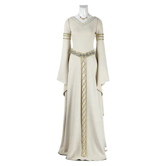 The Lord of the Rings Éowyn Robe Blanche Cosplay Costume