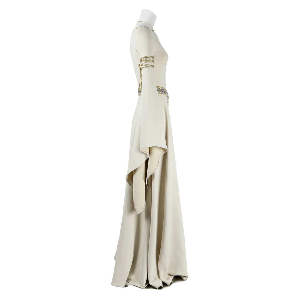 The Lord of the Rings Éowyn Robe Blanche Cosplay Costume