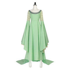 The Lord of the Rings Arwen Robe Verte Cosplay Costume