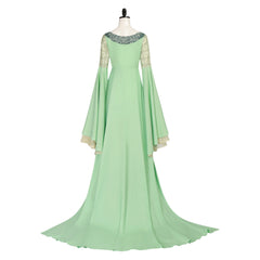 The Lord of the Rings Arwen Robe Verte Cosplay Costume