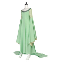 The Lord of the Rings Arwen Robe Verte Cosplay Costume
