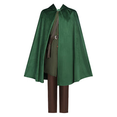 The Lord of the Rings Bilbo Baggins Tenue Verte Cosplay Costume