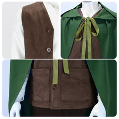 The Lord of the Rings Frodo Baggins Cosplay Costume