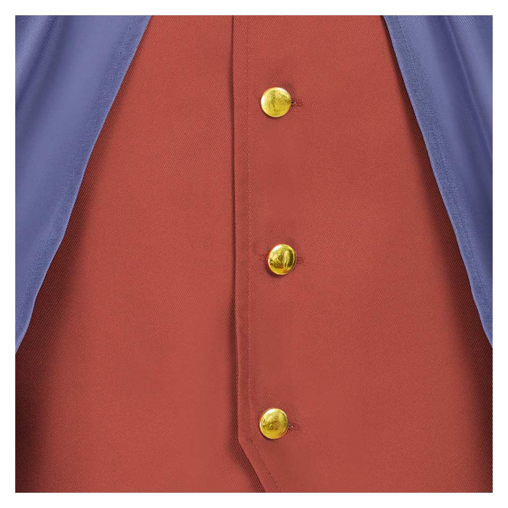 The Lord of The Rings Frodo Baggins Tenue Marrone et Bleue Cosplay Costume