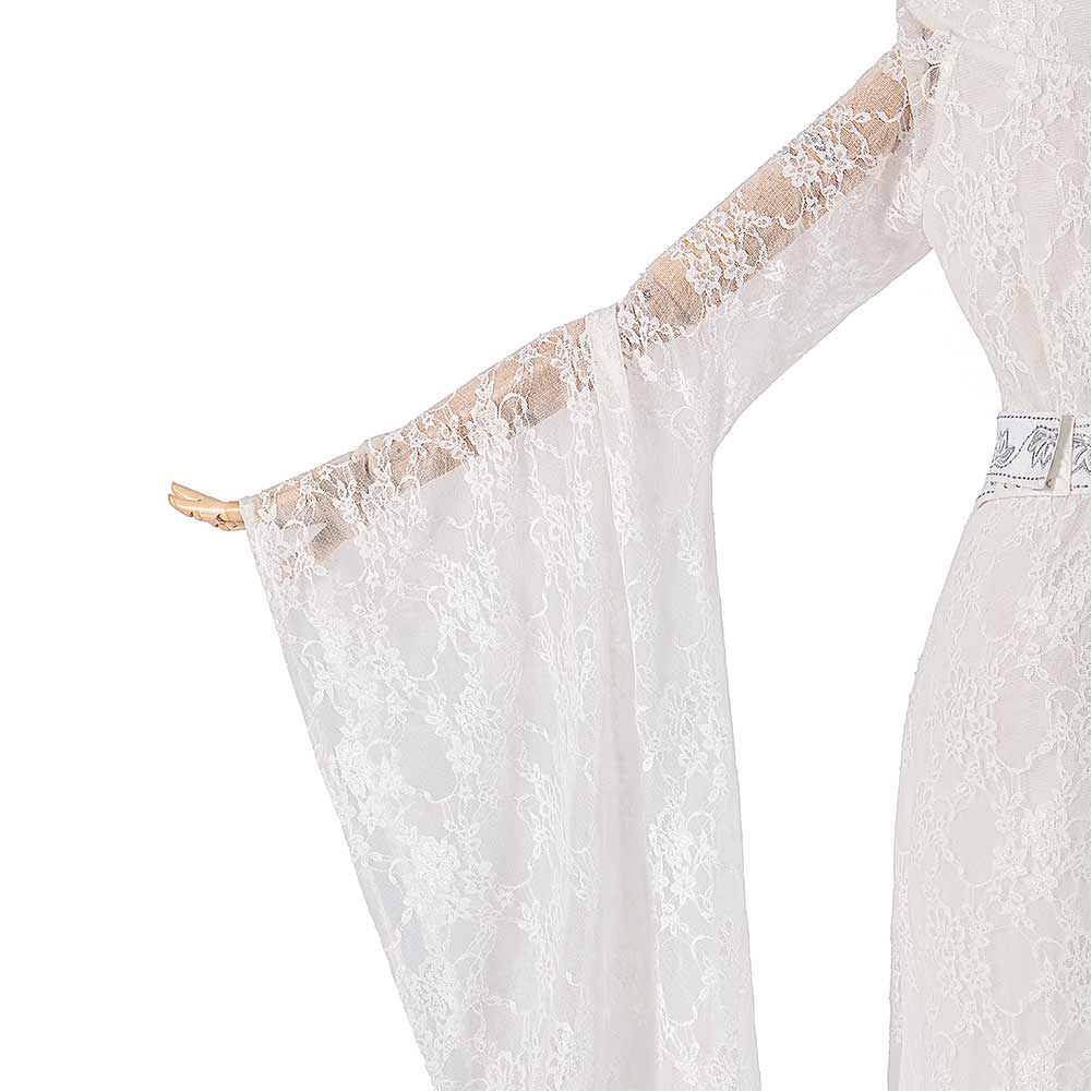 The Lord of The Rings Galadriel Robe Blanche Cosplay Costume