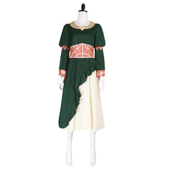 The Lord of The Rings Hera Robe Verte Médiévale Cosplay Costume