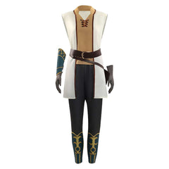 The Lord of the Rings Hera Tenue Blanche et Marrone Cosplay Costume