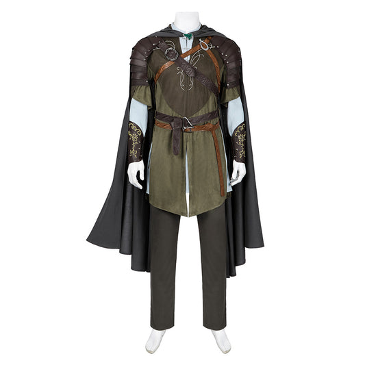 The Lord of The Rings Legolas Tenue Verte de Luxe Cosplay Costume