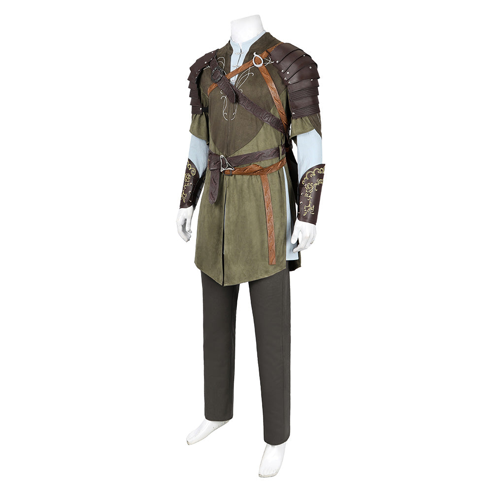 The Lord of The Rings Legolas Tenue Verte de Luxe Cosplay Costume