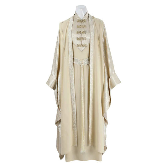 The Lord of the Rings Saruman Tenue Beige Cosplay Costume