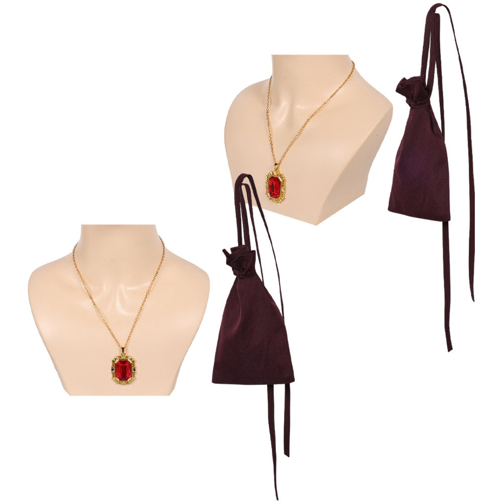 The Sandman 2(2025) Ruby Dreamstone Collier+Pochette Cosplay Accessoire