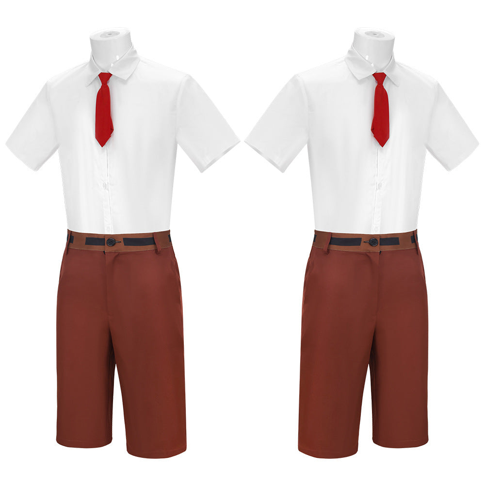 The SpongeBob Movie(2025) SpongeBob Tenue Blanche et Brune Cosplay Costume