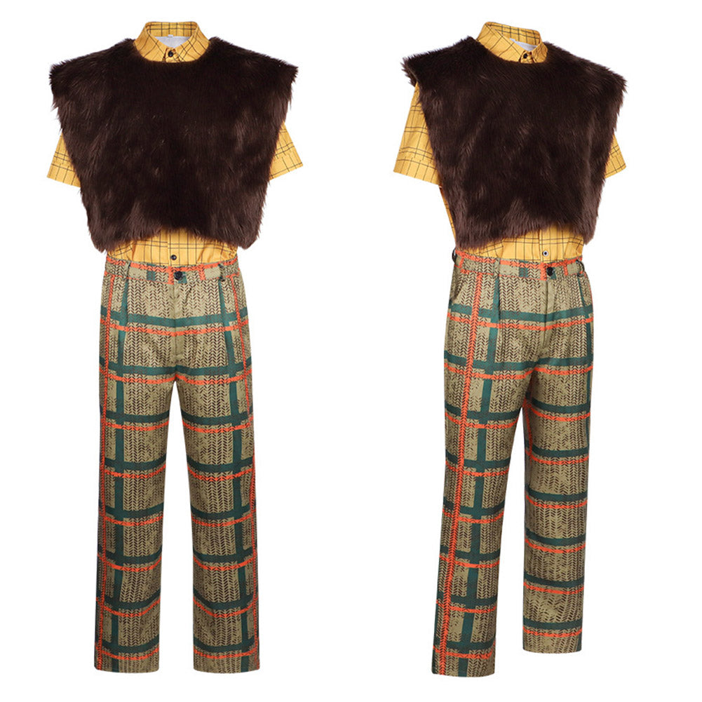 The Twits(2025) M.Twit Tenue Brune et Jaune Cosplay Costume