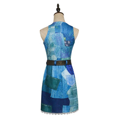 The Twits(2025) Mme Twit Robe Bleue Cosplay Costume