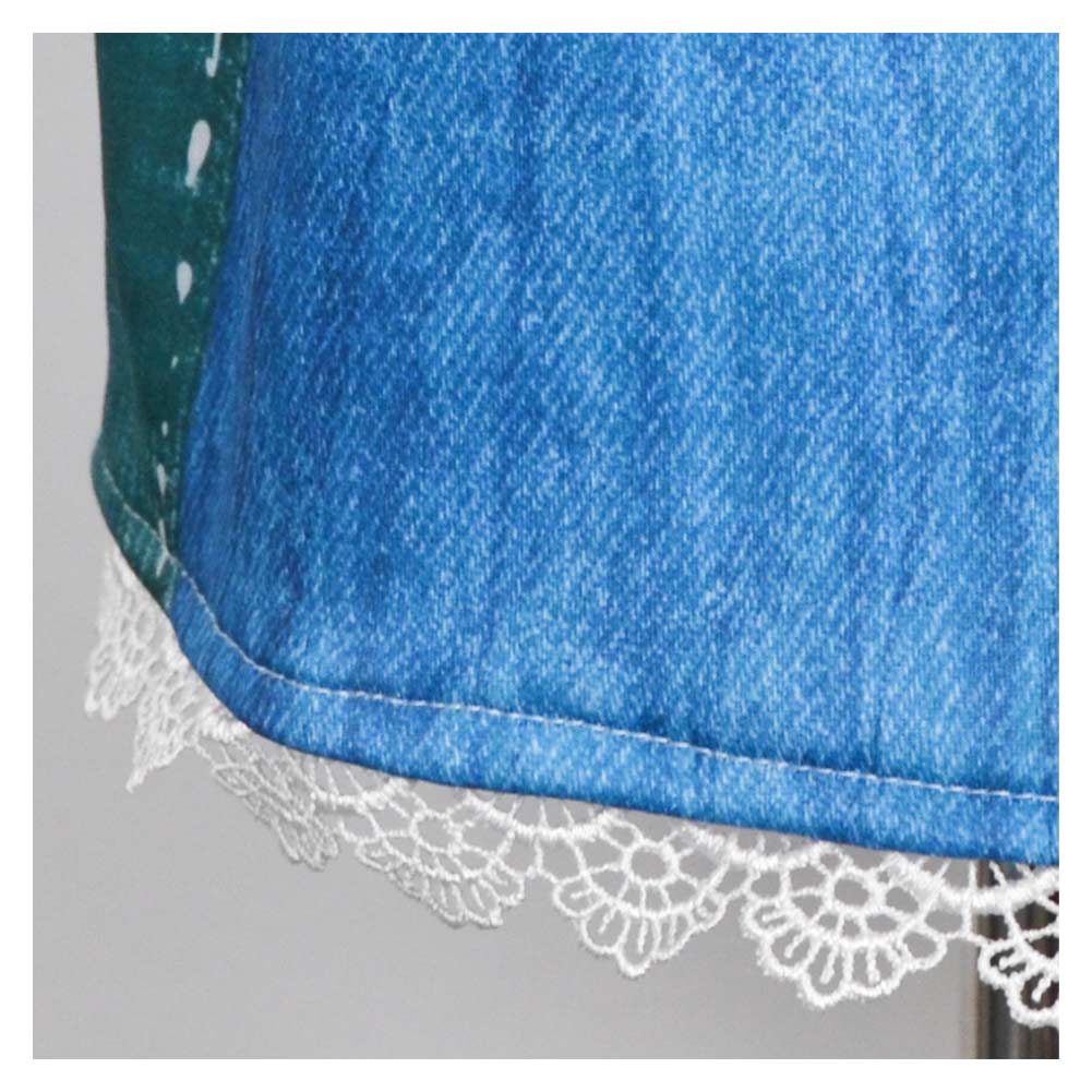 The Twits(2025) Mme Twit Robe Bleue Cosplay Costume