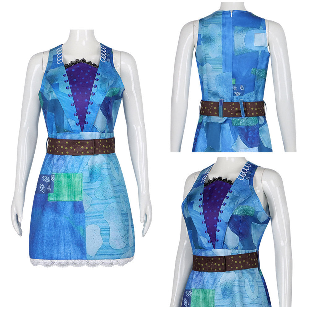 The Twits(2025) Mme Twit Robe Bleue Cosplay Costume Ver.2