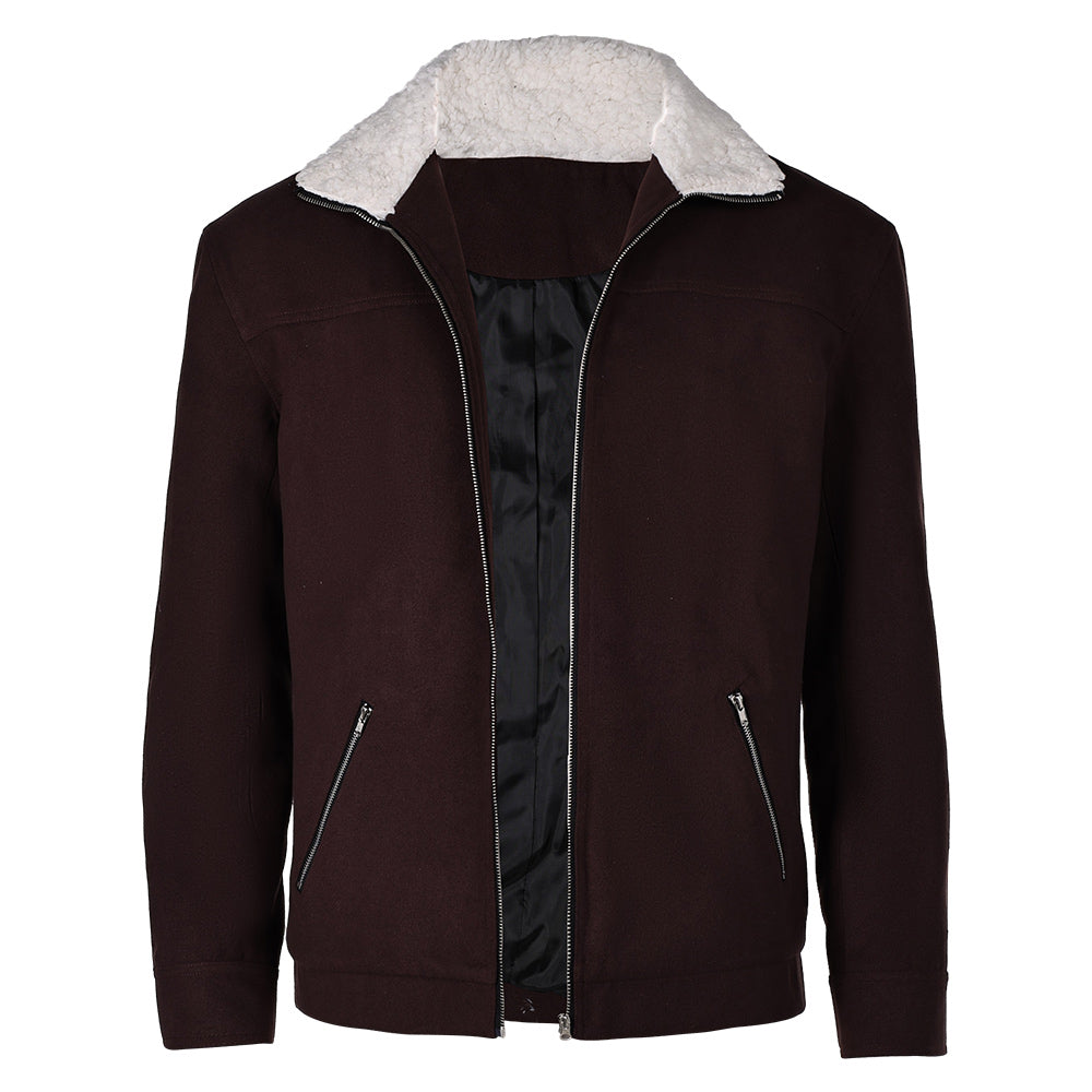 The Walking Dead Rick Grimes Veste Noire Cosplay Costume