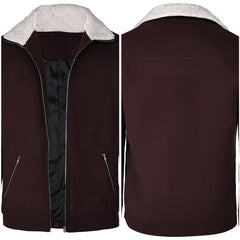 The Walking Dead Rick Grimes Veste Noire Cosplay Costume