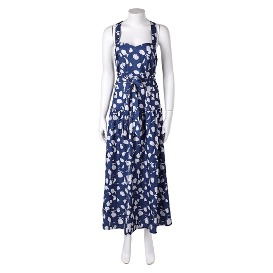 The White Lotus Saison 3(2025) Kate Robe Bleue Cosplay Costume