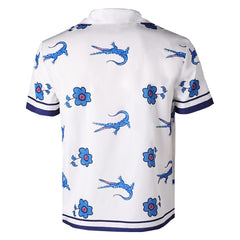 The White Lotus Saison 3(2025) Lochlan Ratliff Chemise Blanche Cosplay Costume