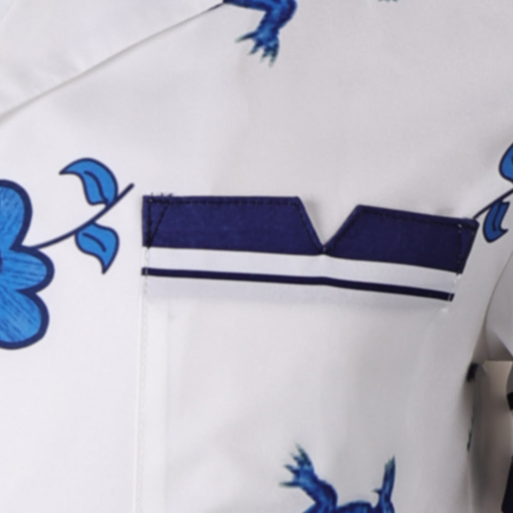 The White Lotus Saison 3(2025) Lochlan Ratliff Chemise Blanche Cosplay Costume