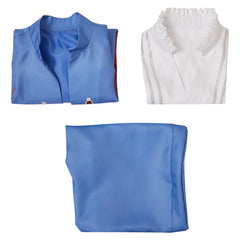 The Witcher: Sirens of The Deep(2025) Jaskier Tenue Bleue Cosplay Costume