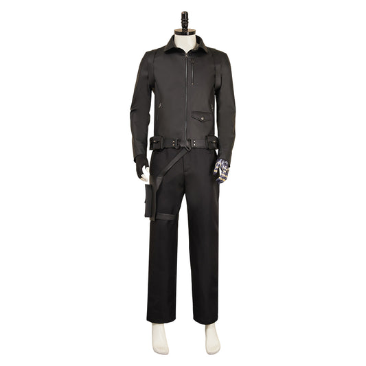 Thunderbolts(2025) Bucky Barnes Ensemble En Cuir Noir Costume Cosplay