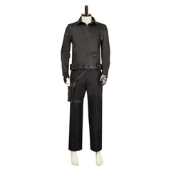 Thunderbolts(2025) Bucky Barnes Ensemble En Cuir Noir Costume Cosplay