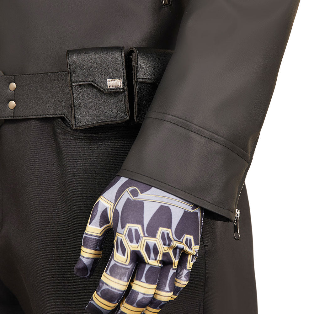 Thunderbolts(2025) Bucky Barnes Ensemble En Cuir Noir Costume Cosplay