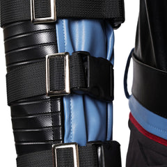 Thunderbolts(2025) Bucky Barnes Tenue Noire et Bleue Cosplay Costume
