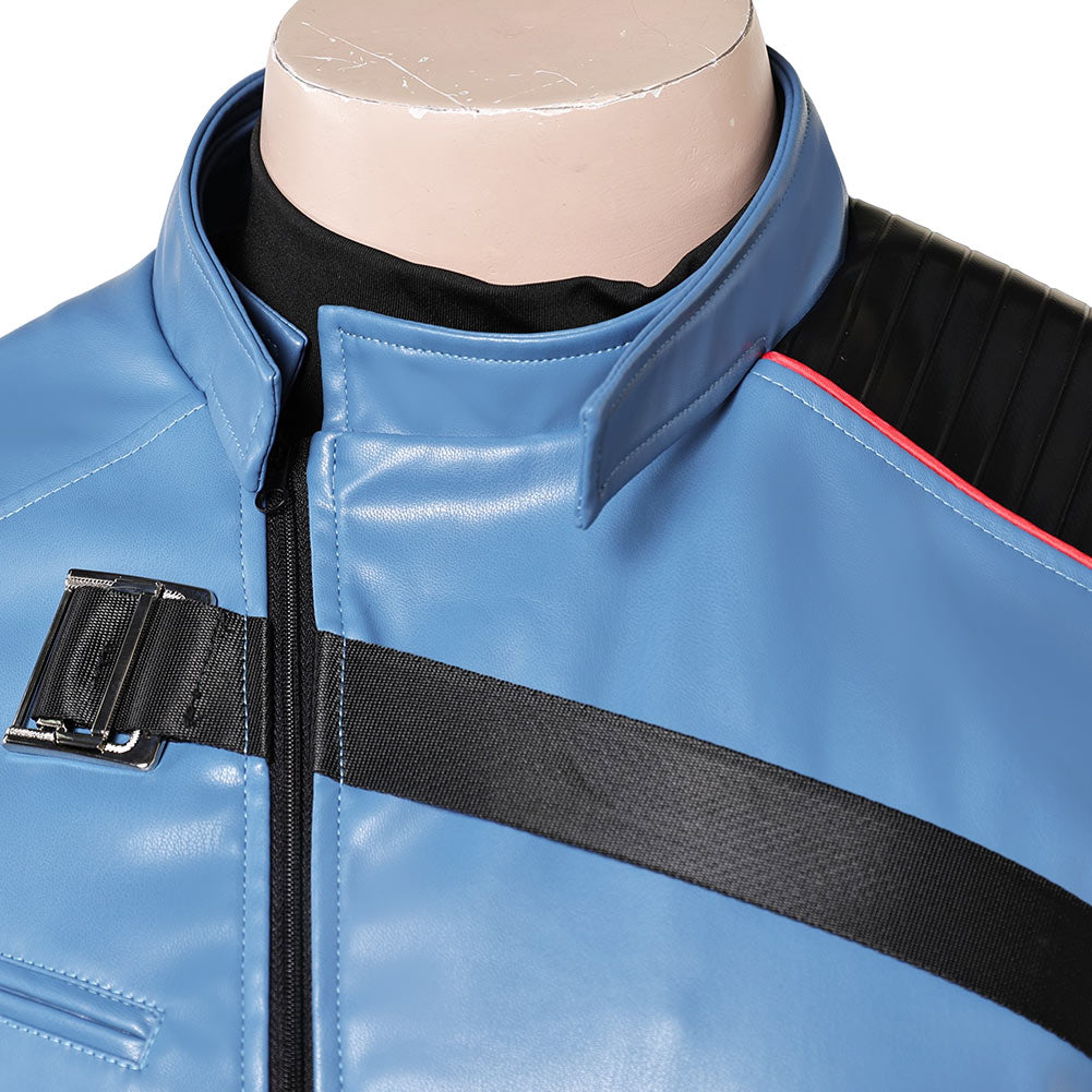 Thunderbolts(2025) Bucky Barnes Tenue Noire et Bleue Cosplay Costume