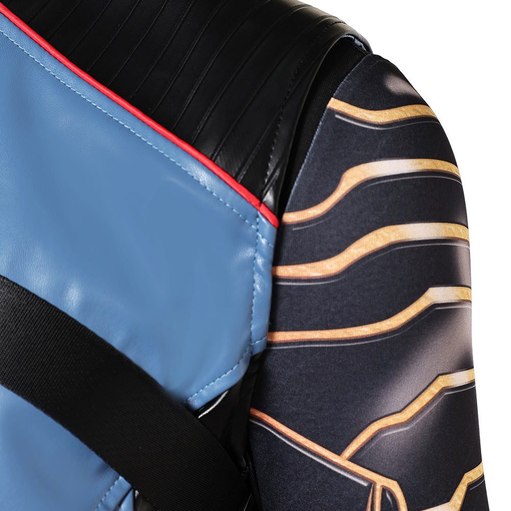 Thunderbolts(2025) Bucky Barnes Tenue Noire et Bleue Cosplay Costume