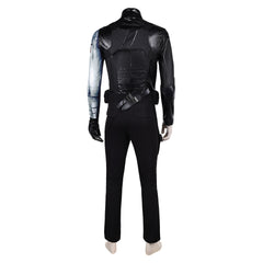 Thunderbolts(2025) Bucky Barnes Winter Soldier Tenue Noire Cosplay Costume Ver.2
