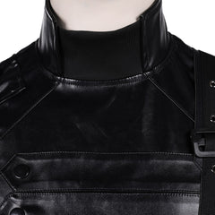 Thunderbolts(2025) Bucky Barnes Winter Soldier Tenue Noire Cosplay Costume Ver.2