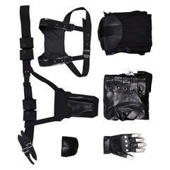 Thunderbolts(2025) Bucky Barnes Winter Soldier Tenue Noire Cosplay Costume Ver.2