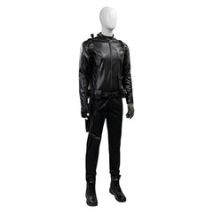 Thunderbolts(2025) Bucky Barnes Winter Soldier Veste Noire Cosplay Costume