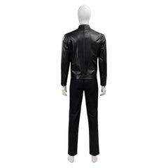Thunderbolts(2025) Bucky Barnes Winter Soldier Veste Noire Cosplay Costume